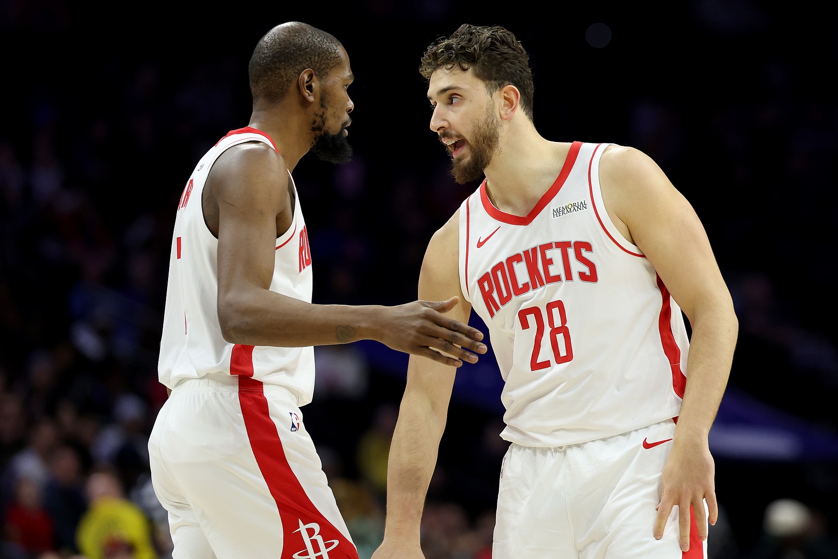 【你怎么看？】乌度卡：申京和KD的挡拆配合效果很好 吸引了大量的防守注意力(图1)