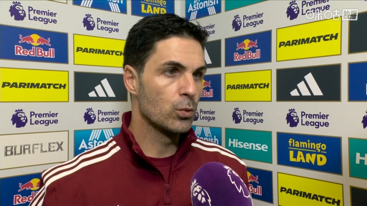 阿尔特塔：在利兹联主场大胜非常不易，萨卡轻微不适具体情况待定