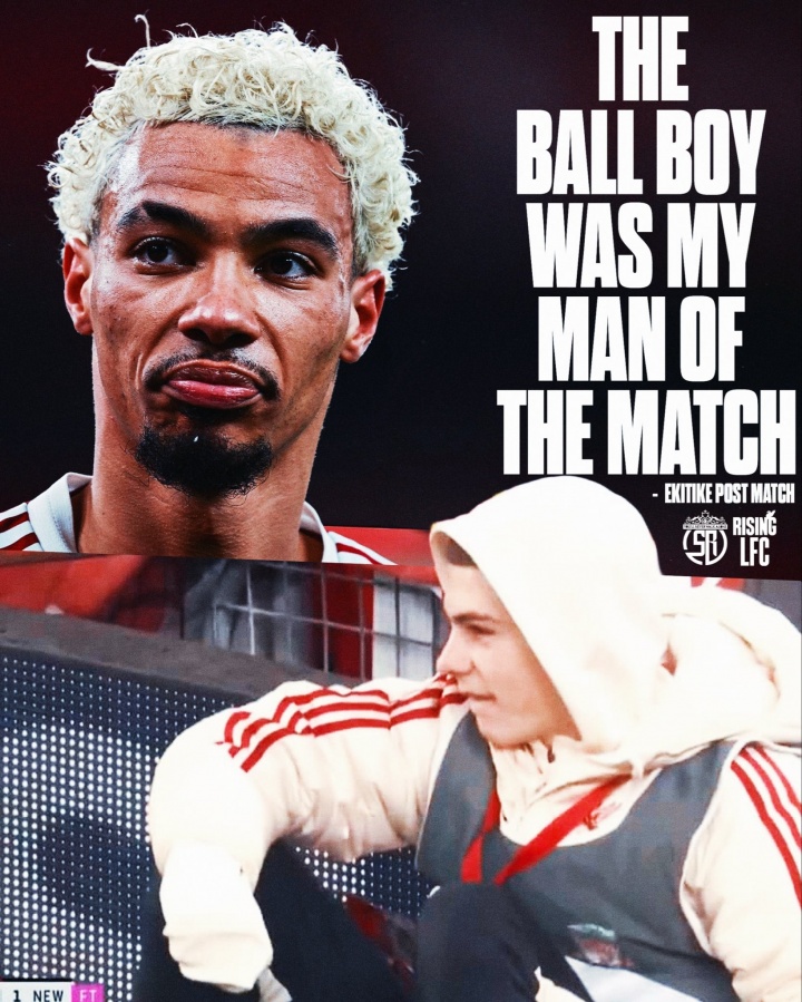 源自球童“快发”！埃基蒂克：必须好好夸夸球童，他就是本场最佳