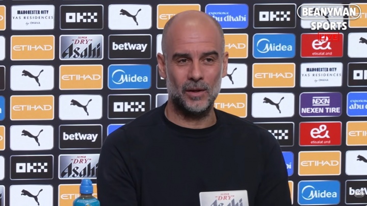 瓜帅调侃：曼城过去5年净支出仅第7 我想成第1 球队为何不多花钱