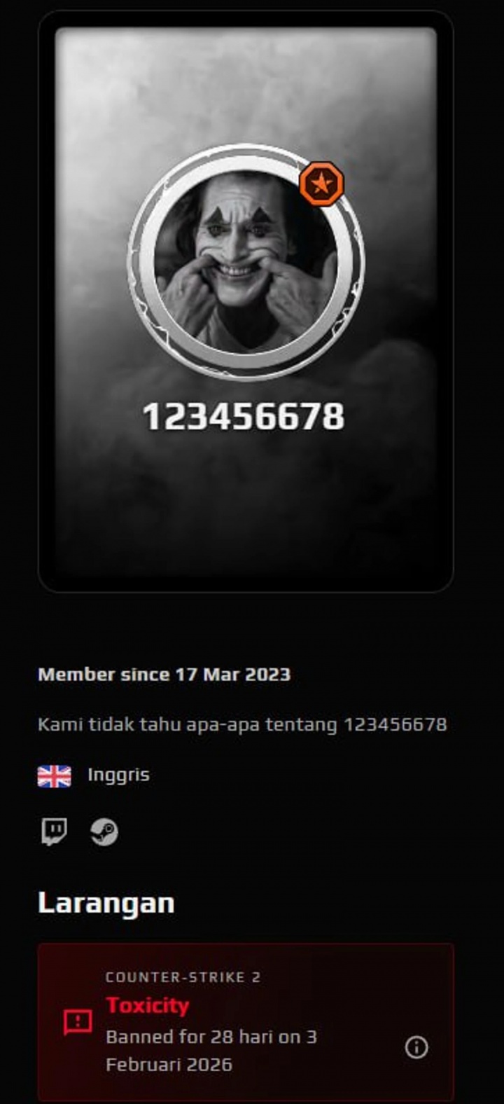 穆德里克在CS2互喷中影射大屠杀侮辱波兰网友 被游戏平台封禁28天