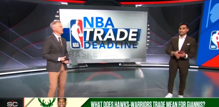 [最新消息]Shams❕：勇士相信雄鹿不会交易字母哥了 所以他们选择继续前进(图1)