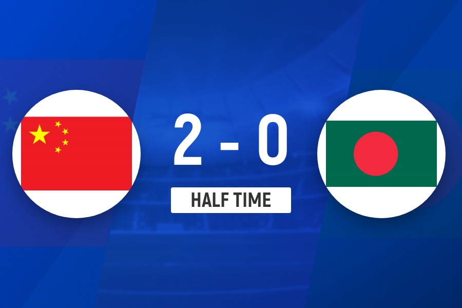 [体育世界]半场-中国女足暂2-0孟加拉国女足 王霜逆足世界