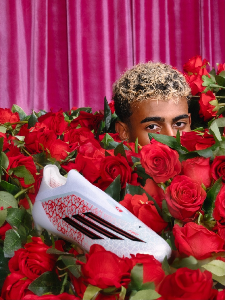 【西甲】阿迪达斯发布亚马尔个人款F50“心之猎手”战靴 纯白