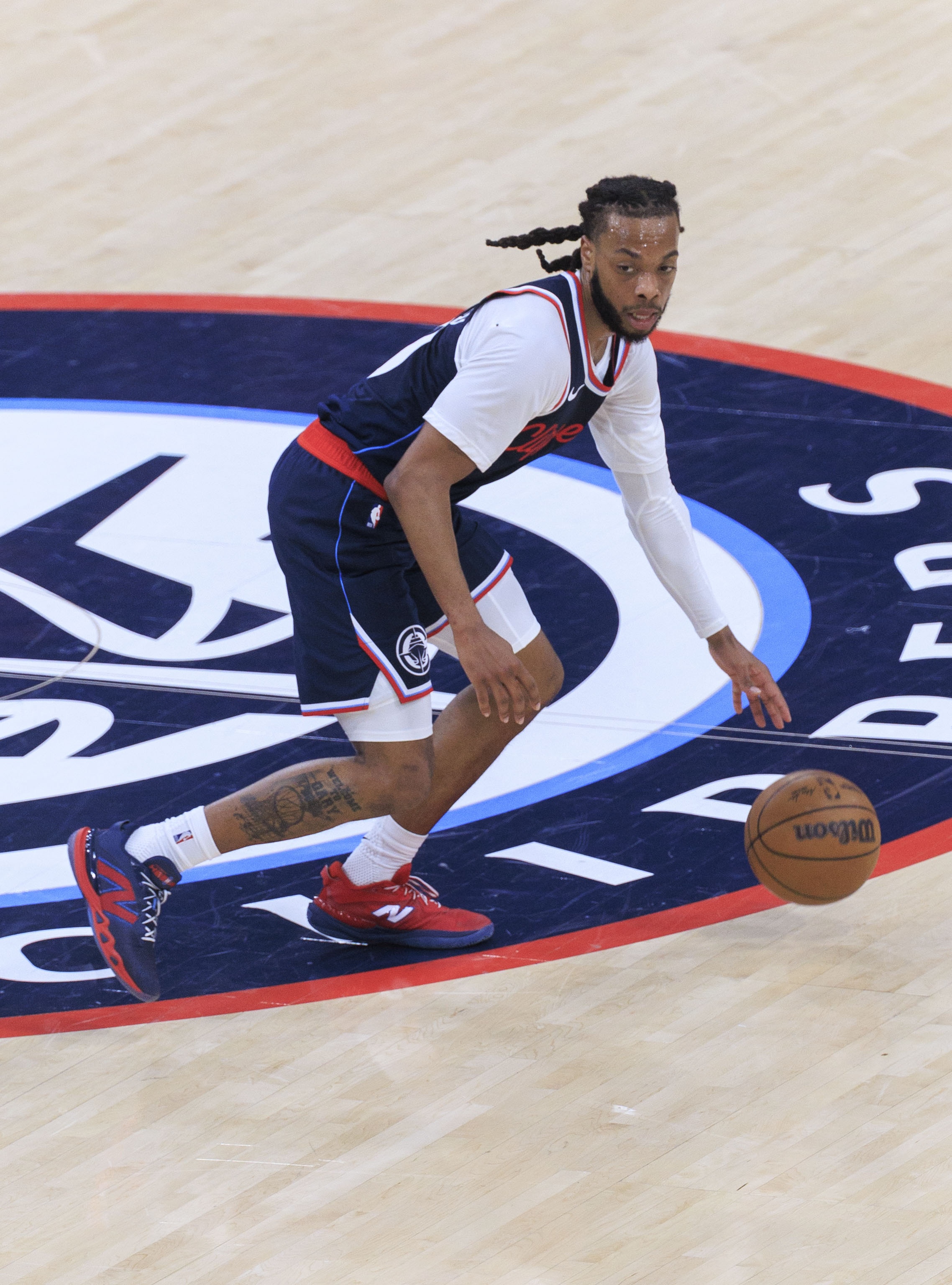 【体育世界】加兰：加入快船轮换后 最兴奋的两件事是传空接&转