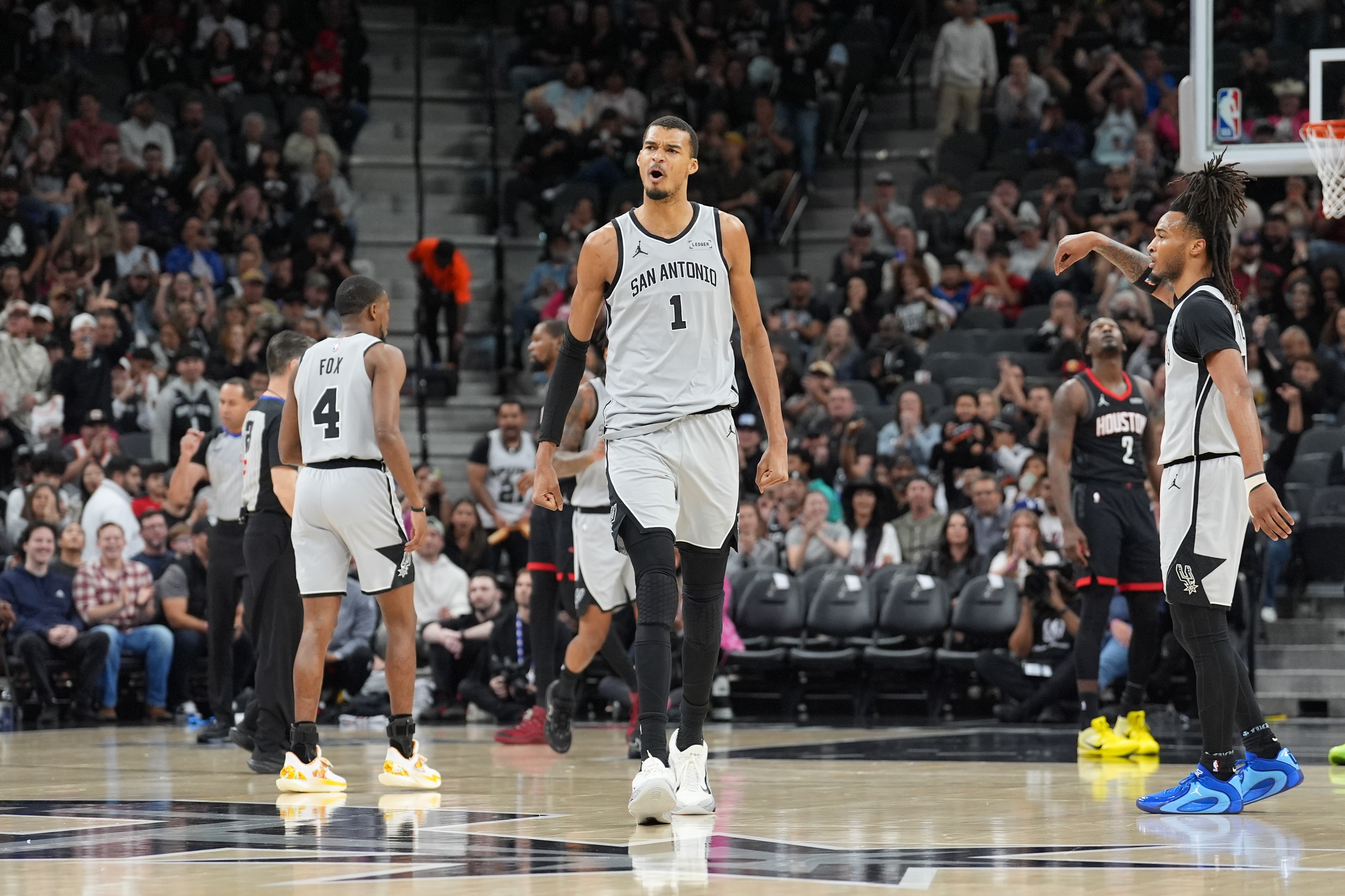 [第一手资讯]文班：我们显然很出色 但只有季后赛可➡️以验证