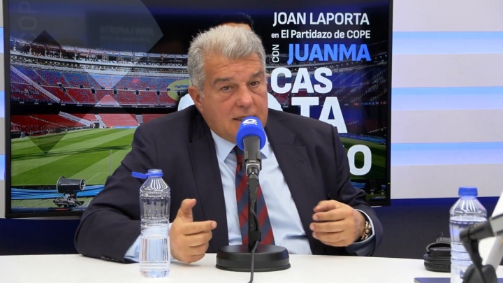  拉波尔塔专访完整版：哈维被利用分裂球迷；我们原已商定梅西回归