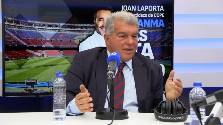  拉波尔塔：梅西是历史最佳，他为巴萨倾尽所有，巴萨也给了他一切