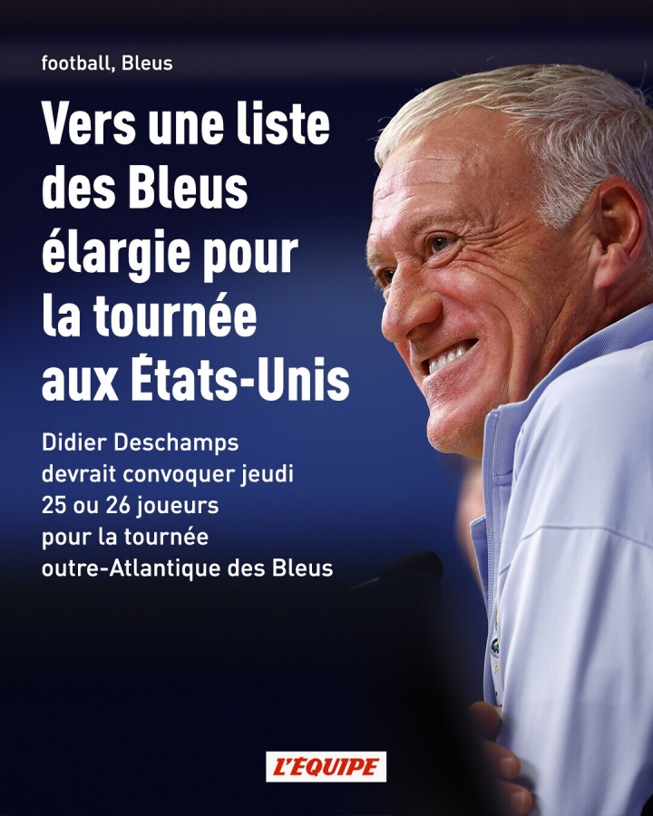 [有趣体育]队报：拉比奥特、琼阿梅尼预计回归法国名单，登贝莱