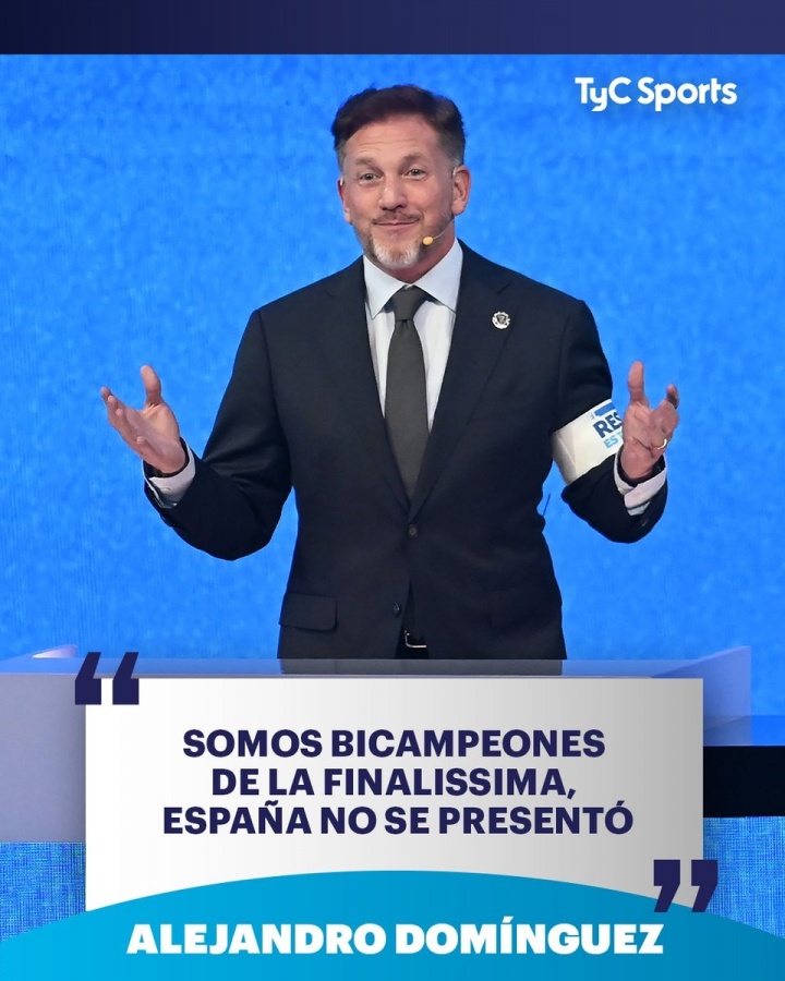 [精选必读]南美足联主席：阿根廷就是欧美杯的卫冕冠军，因为西