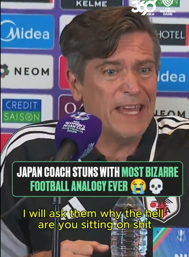 日本女足主帅：决赛五五开讨论没意思 就像苍蝇爱屎超过蜂蜜