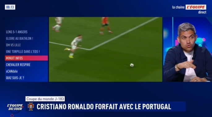 [精选必读]记者：葡萄牙若想夺得世界杯，✨C罗必须替补，他在场上拖累了球队(图2)