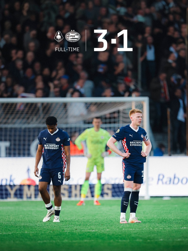 【球迷报道】两脚刹车！埃因霍温原有望3月荷甲夺冠 两连败后剩