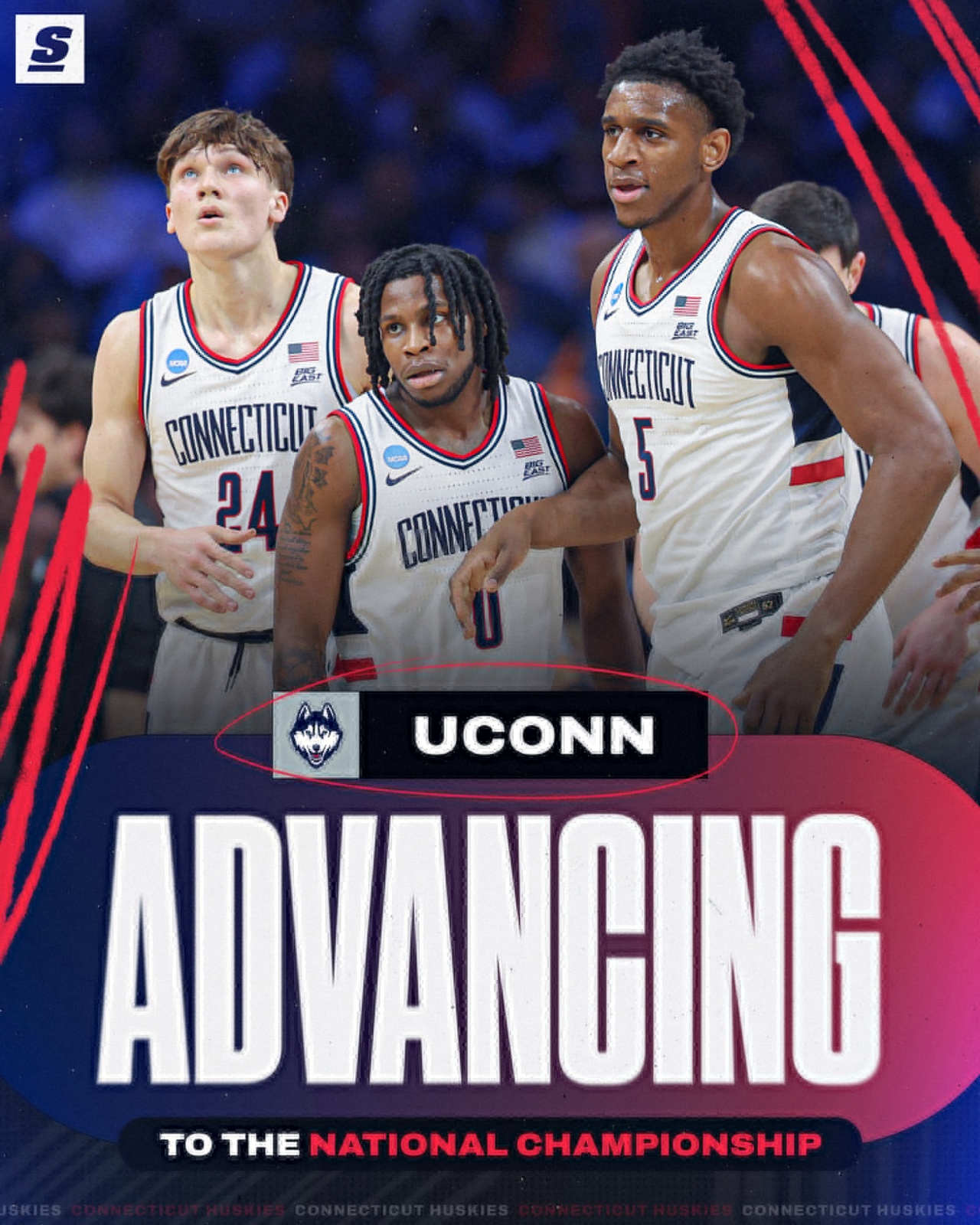 [篮球]哈士奇冲4年3冠！NCAA疯三：康涅狄格淘汰伊利诺伊 杀进NCA⚾A决赛(图3)