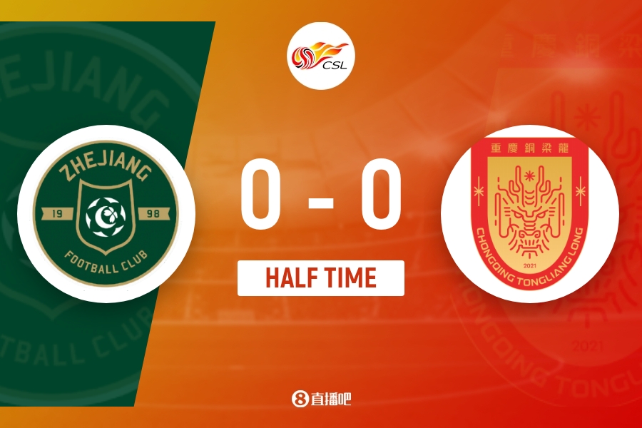 【赛场速递】半场-浙江0-0重庆铜梁龙 王钰栋失单刀恩加德乌