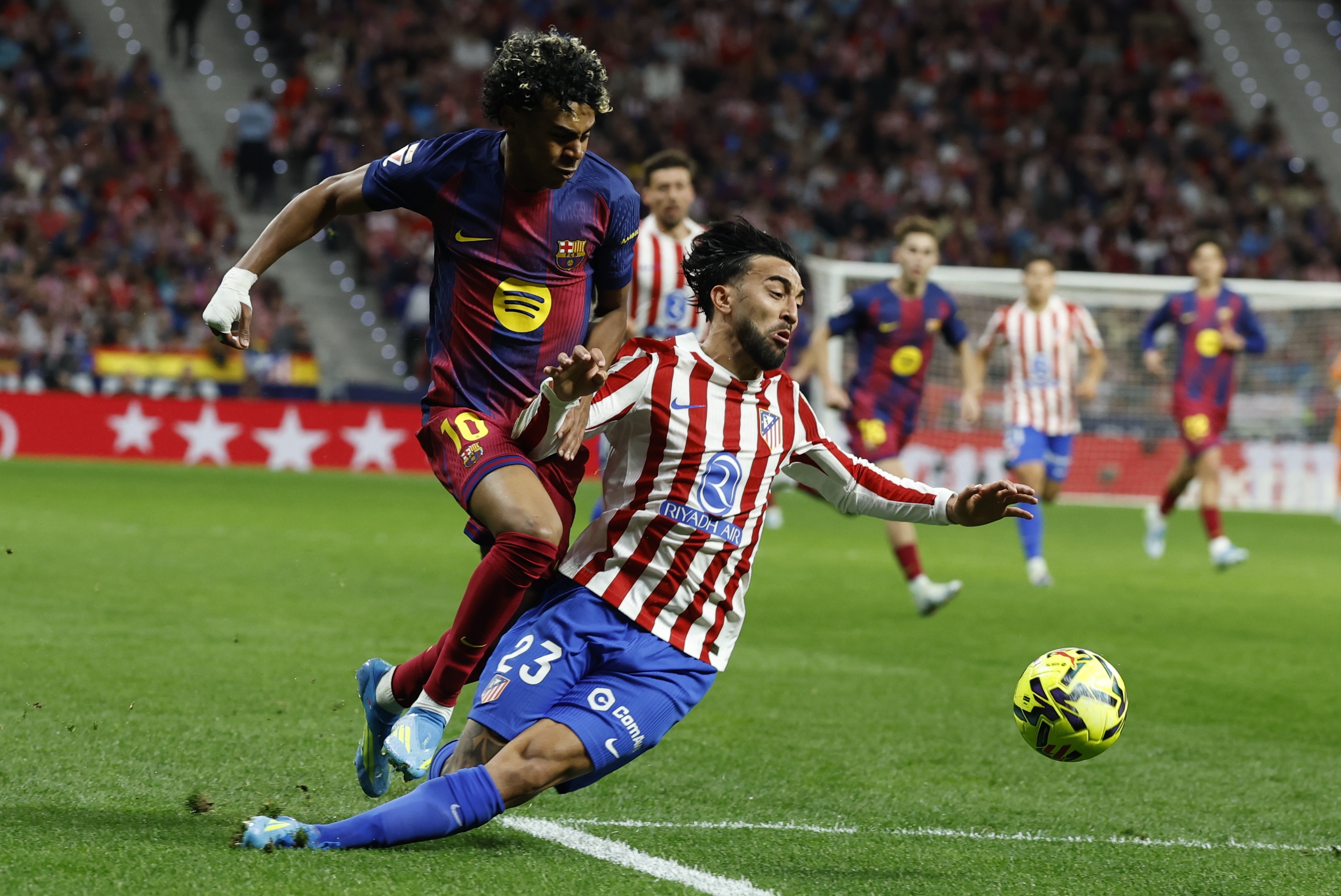 [今日赛况]每体：亚马⚾尔欧冠再染黄将停赛，马竞可能会尝试激