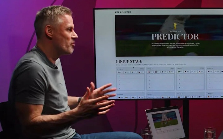 [有趣体育]卡拉格预测世界杯：法国夺冠，葡萄牙淘汰阿根廷、英