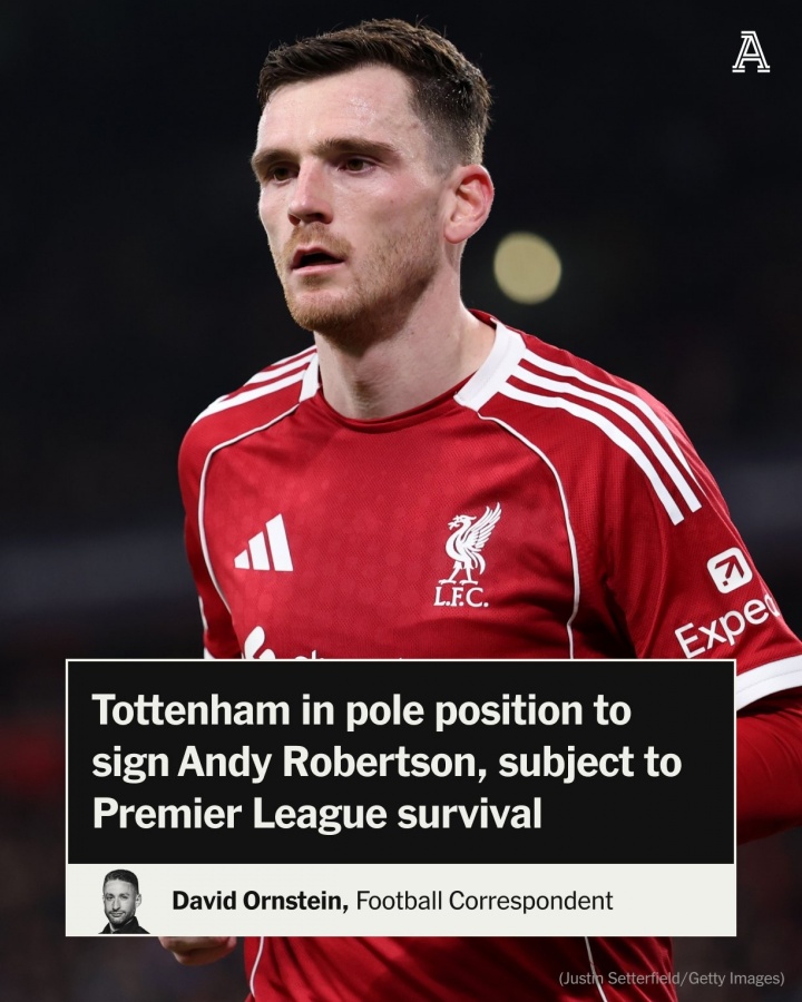 【体育深读】结束9年红军生涯！DO：热刺有望今夏签罗伯逊，前