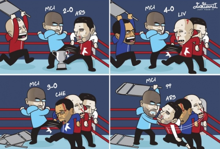 【值得一看】今日趣图：枪手还在为争冠绞尽脑汁时，热刺明年英冠冠军已经稳了(图4)