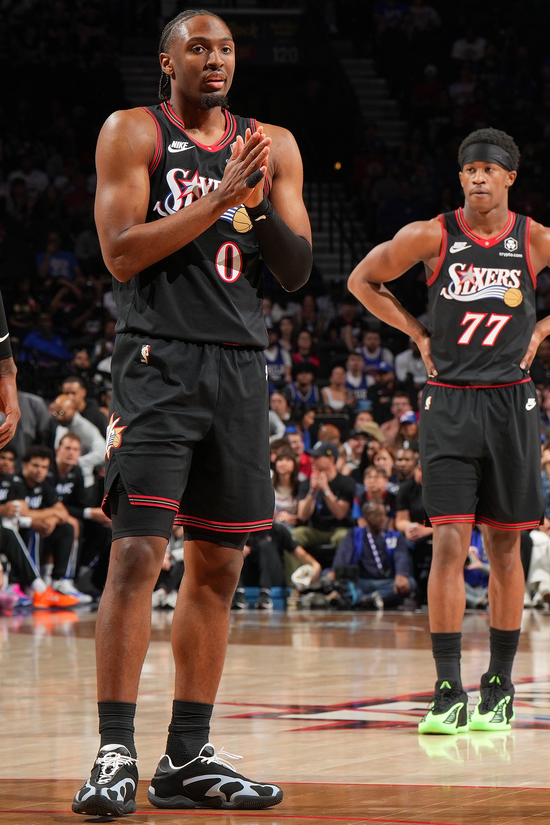 [体坛最新进展]今日上脚实战！马⬆️克西穿着NB个人首款签⬇