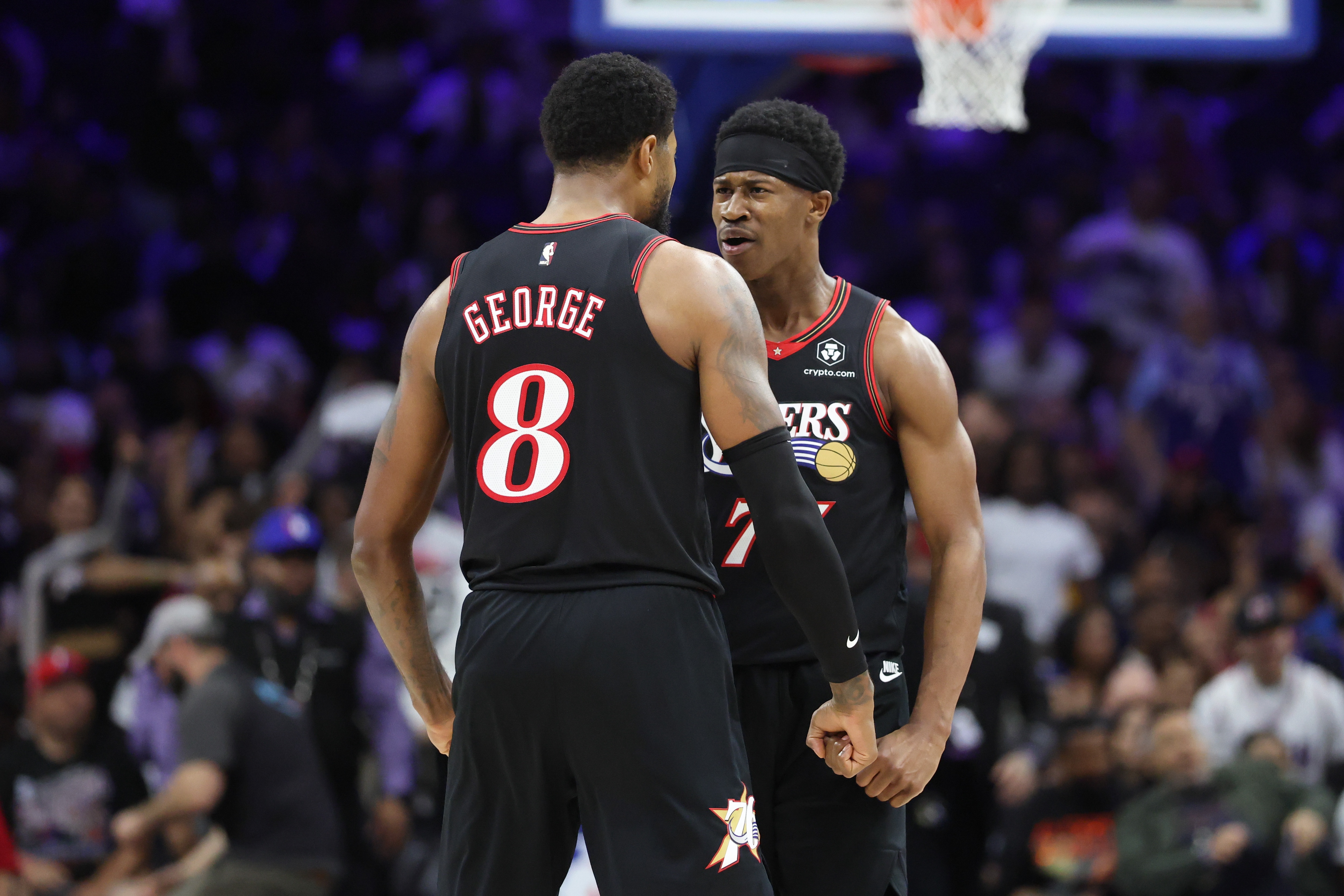 [今日要点]乔治：埃奇库姆就像是我的小弟弟&我很爱他 他是全能型的超级明星(图1)