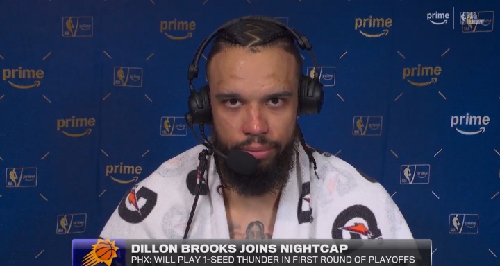 [球迷看点]狂！狄龙：无论对手是谁我都相信队友 我们会“偷走