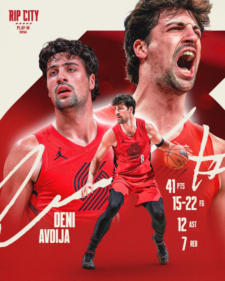 【NBA】“以色列乔丹”都没做到！阿夫迪亚成首位要打季后赛的