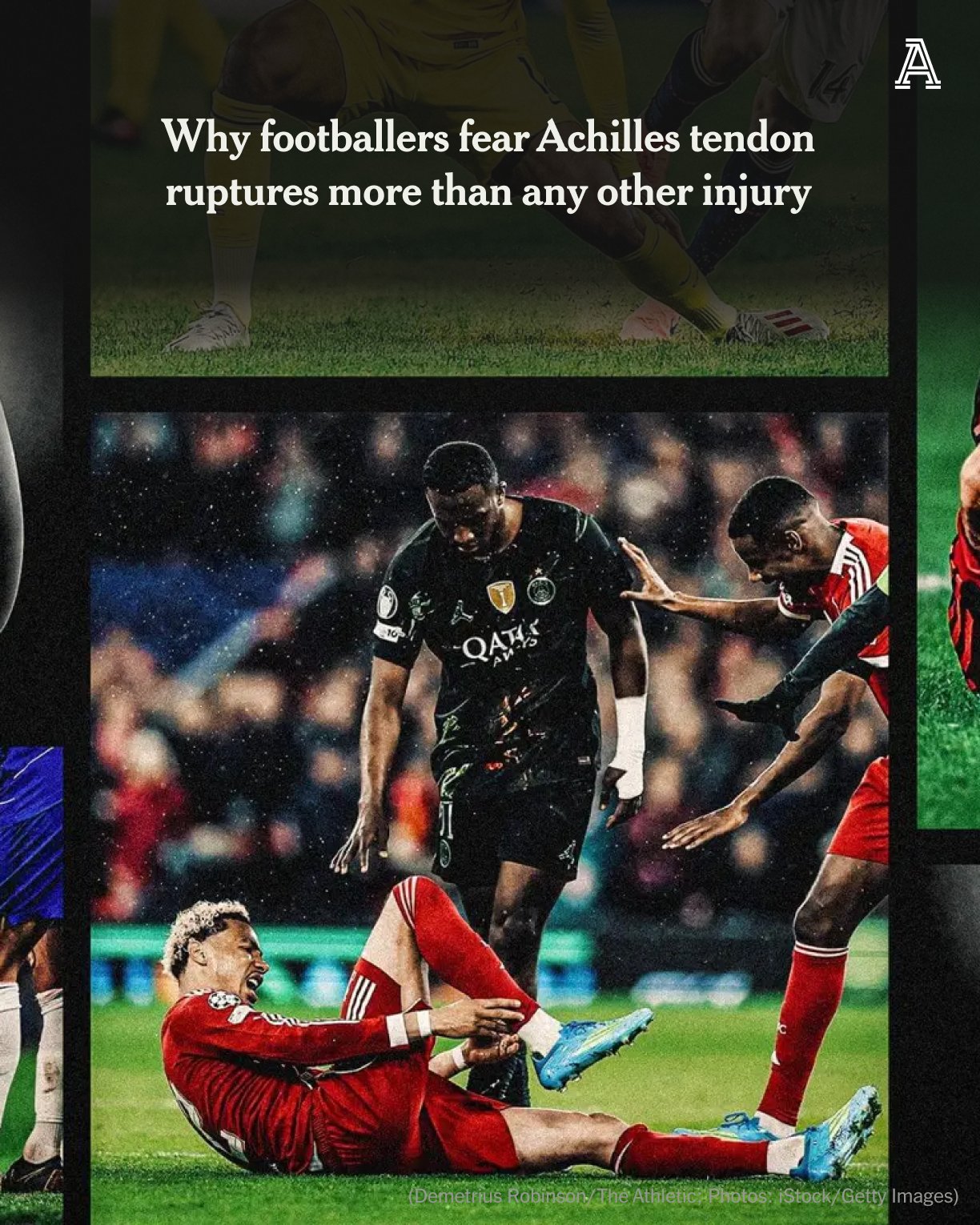 【有道理嘛?】为什么足球运动员最怕跟腱断裂？20%顶级球员无