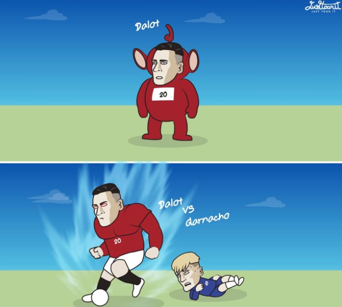 [有道理嘛?]今日趣图：加纳乔离开快1年，第1次得到全体曼联球迷的认可和赞扬(图9)