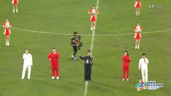 【进展通报】黄晓明助⚾阵闽超开幕式！与冠军李雯雯、李发彬、林