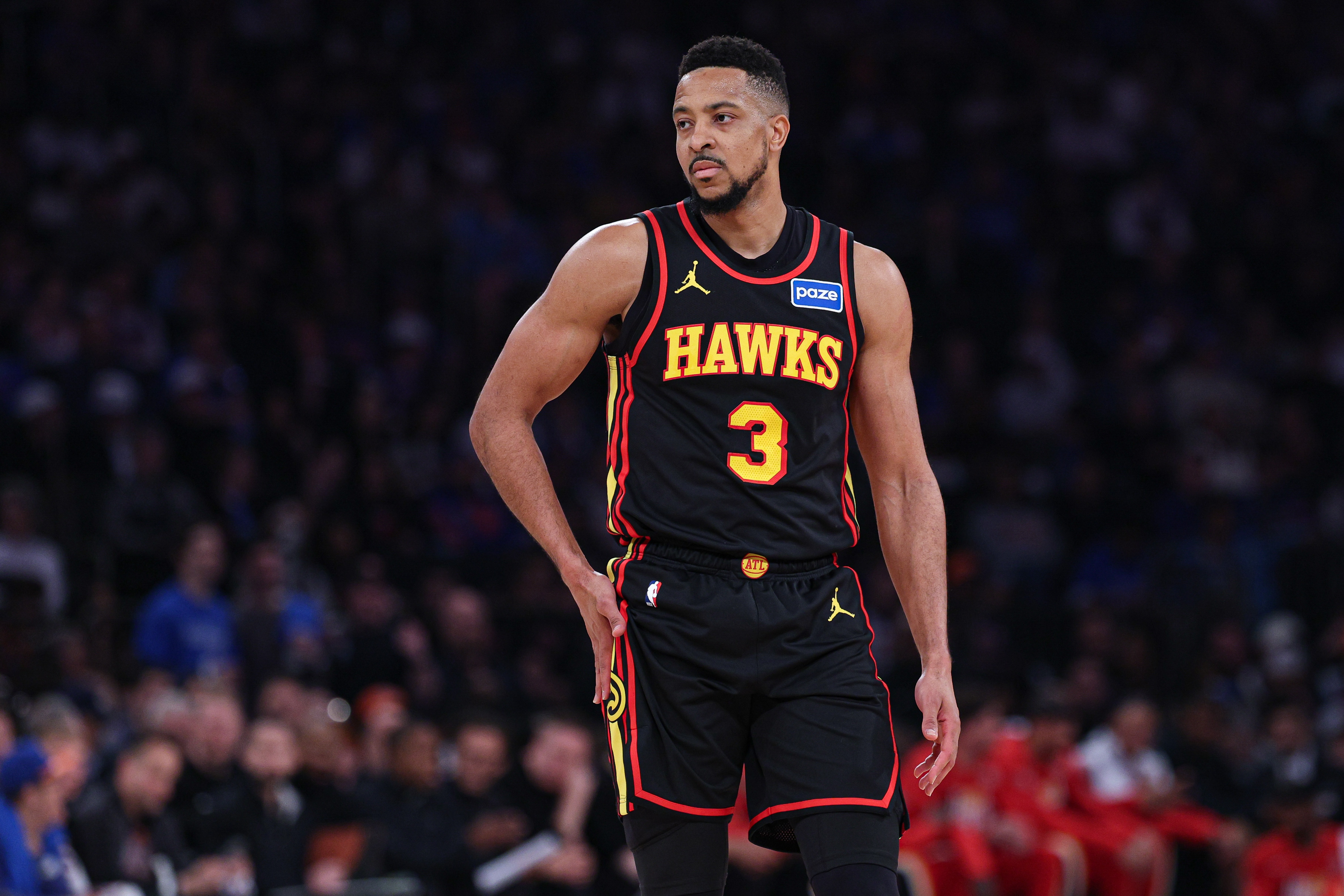 【有道理嘛?】踢到布伦森要害被吹技犯！CJ：他在演戏 我还等