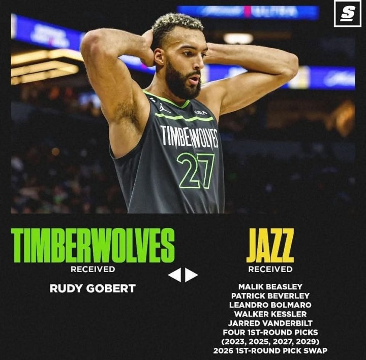 【赛事新鲜事】戈贝尔关键攻防完爆约基⚾❕奇！你来说说23年那笔十换一值不值？(图2)