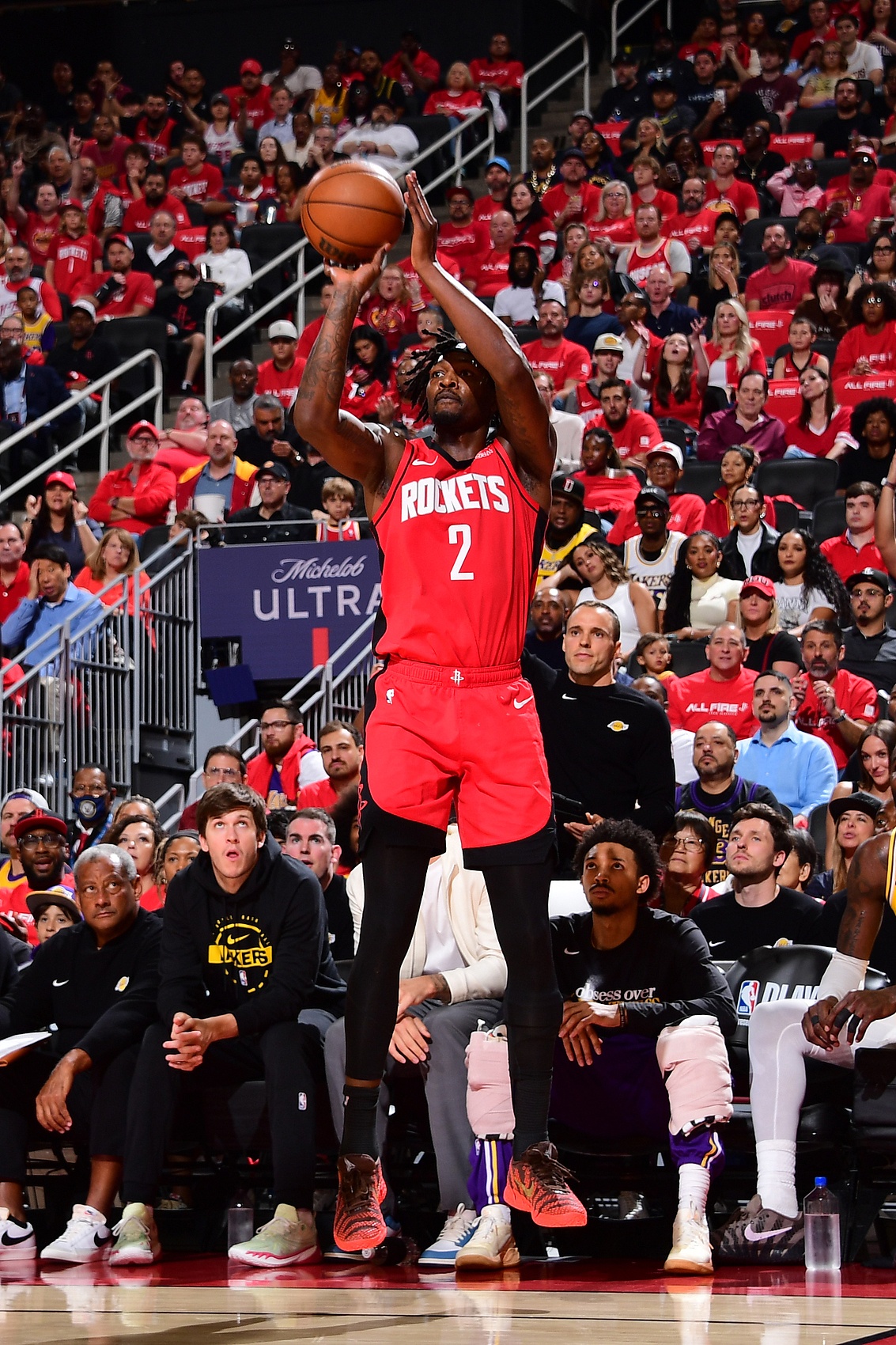 【今日看球要闻】策略变了！火箭不夹击老⬅️詹挡拆开启❗连胜 ✌️按死拼图榨干老詹体能(图4)