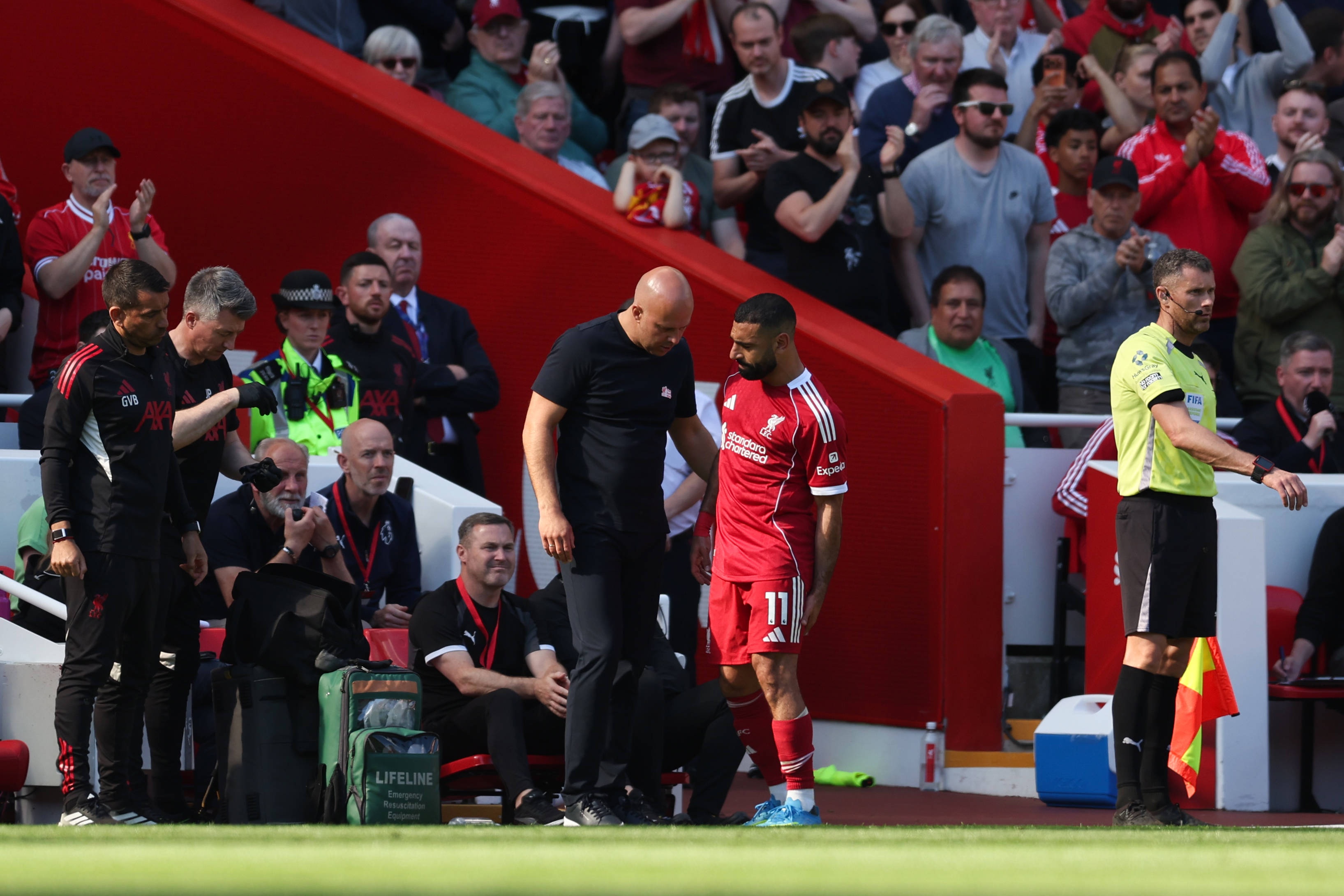 [值得一看]标晚：萨拉赫的伤情仍待更新 阿利松有望双红会时复