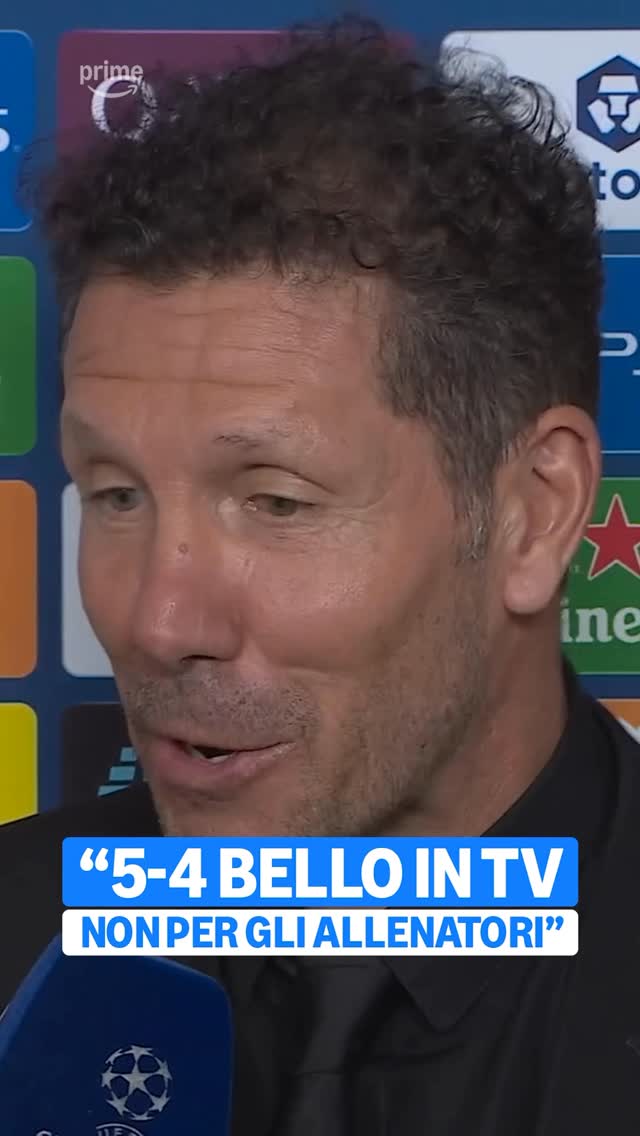 西蒙尼：球迷肯定觉得5-4的比赛精彩 但对教练来说这是场好球吗？