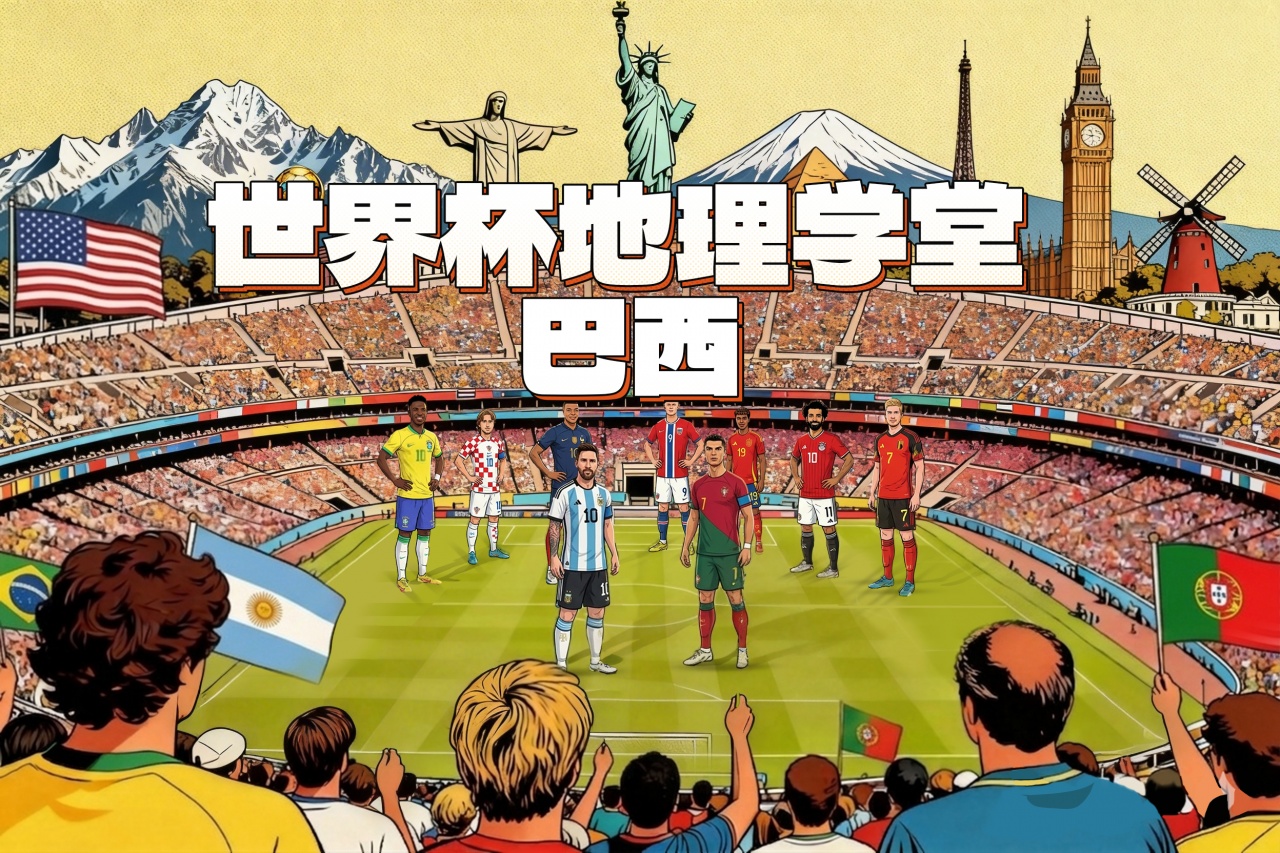 [球迷看点]世界杯地理学堂：唯一世界杯全勤的国家巴西，独立之