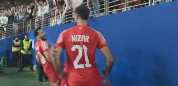 约旦1-0领先阿尔及利亚！