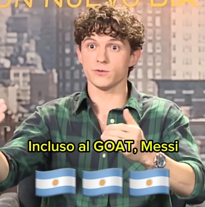 荷兰弟盛赞梅西GOAT：与我合拍蜘蛛侠短片，令我心中充满感激