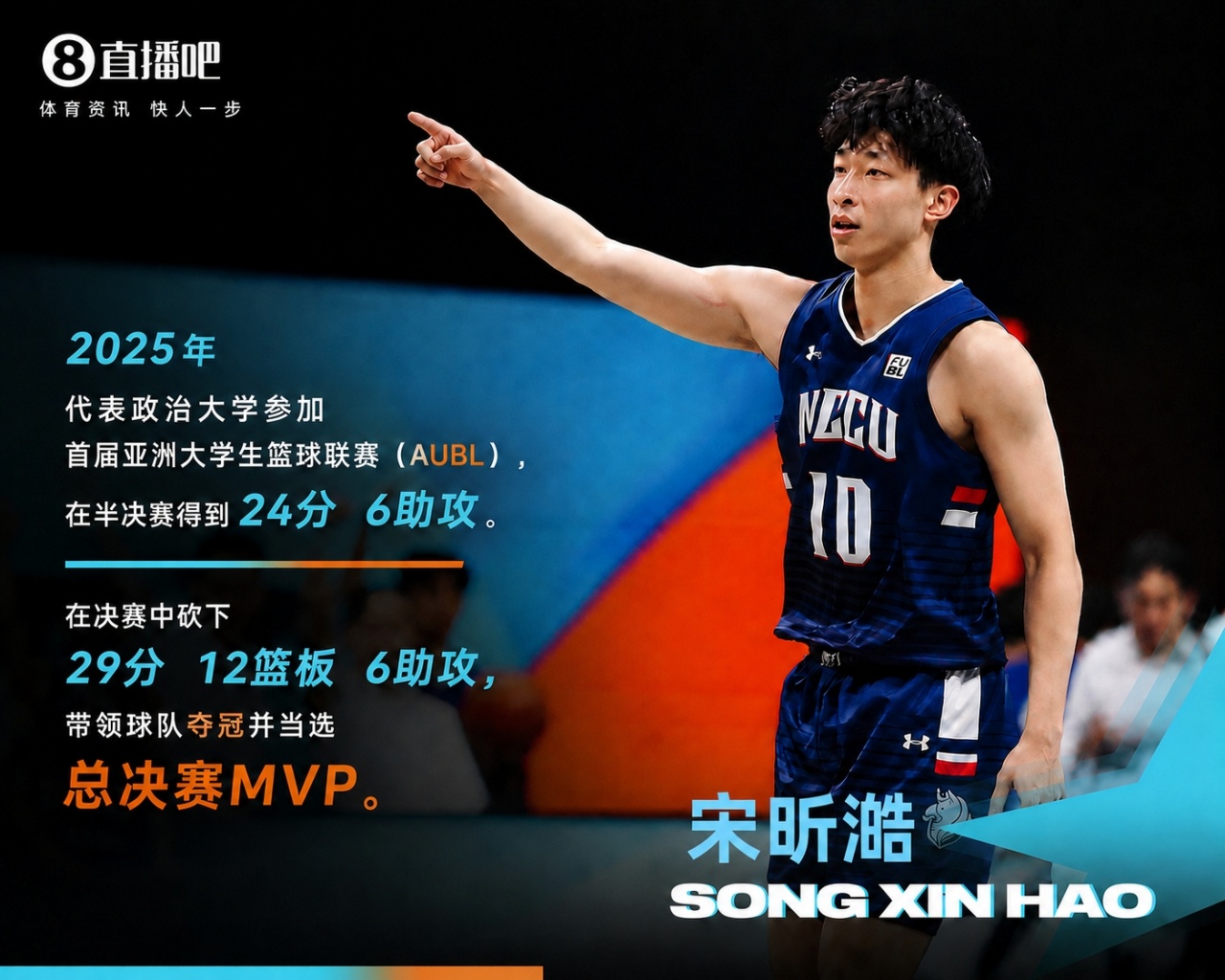 广州男篮状元签基本锁定宋昕澔 后者球风符合球队对此位置的预期