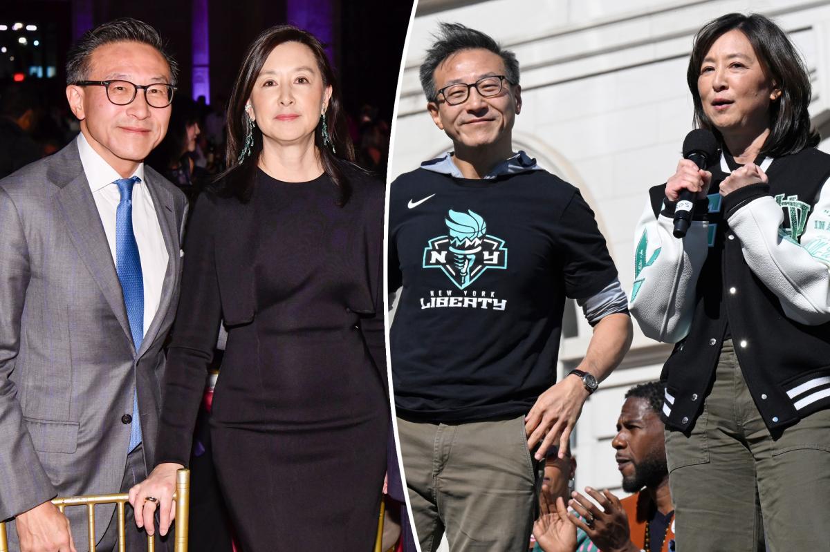 💥篮网老板蔡崇信与妻子和平分手 结束近30年婚姻！