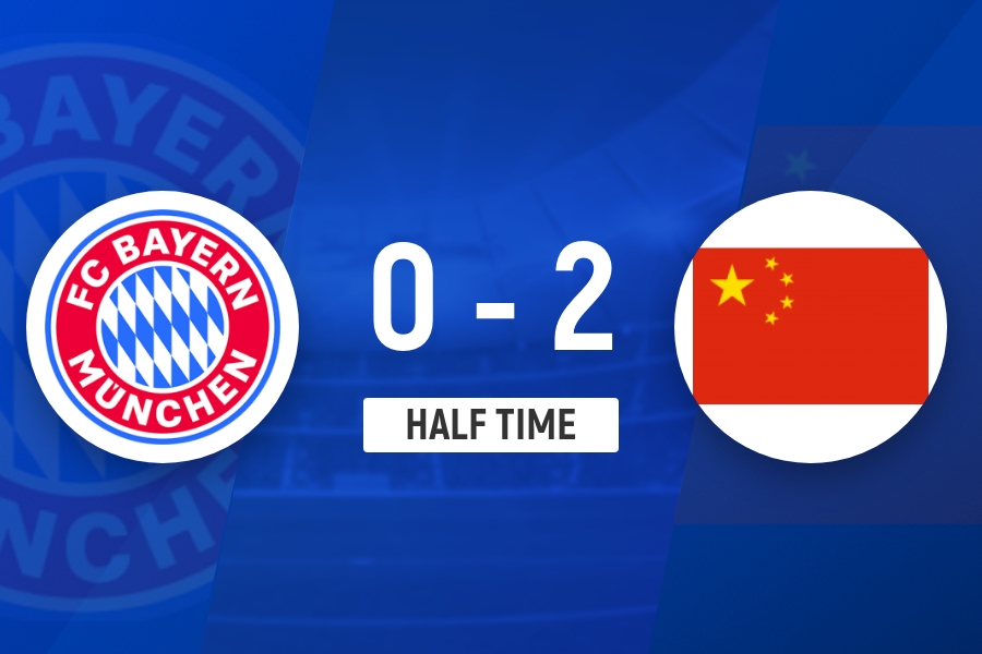 半场-U17女足暂2-0拜仁 吴逸晨开场68秒闪击李启娴破门