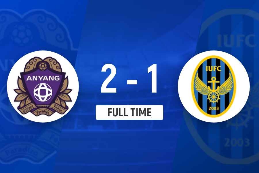 K联赛：马修斯双响，安养FC2-1逆转十人仁川