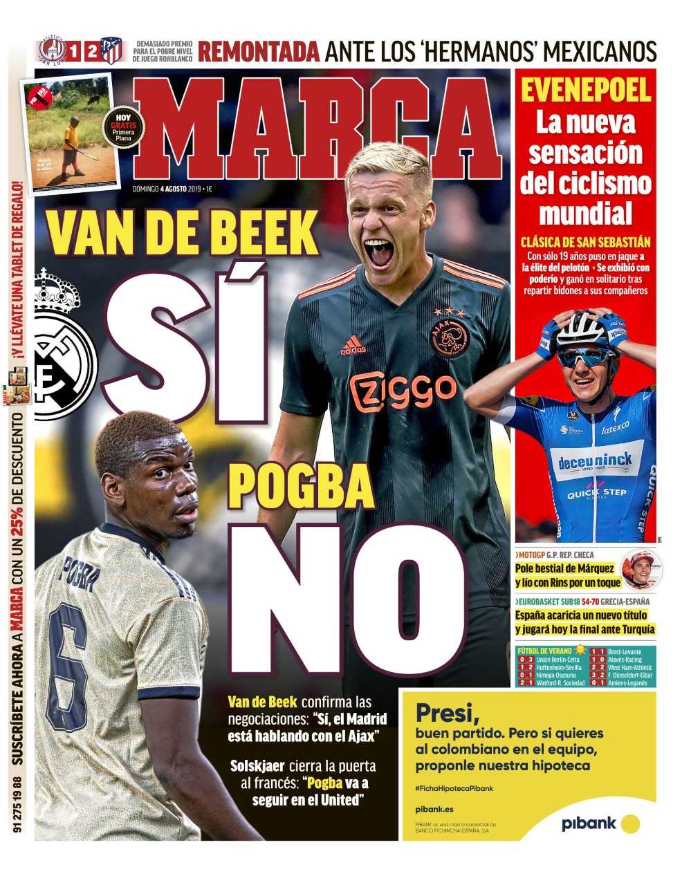 西甲今日头版:巴萨想租借内马尔 范德贝克确认转会在谈 - 360足球直播