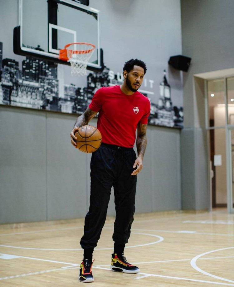 为了将来而战安东尼社媒晒最新训练组图