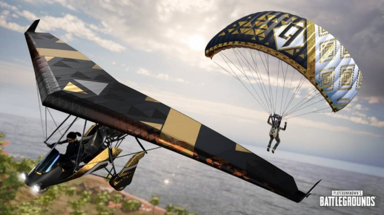 pubg赛季奖励黄金以上送飞机皮肤各地区前500赠专属徽章