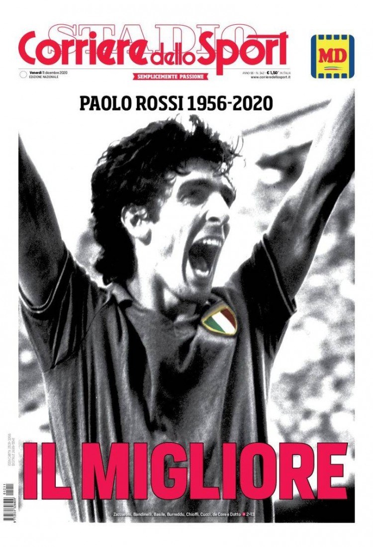 意甲今日头版永远的罗西