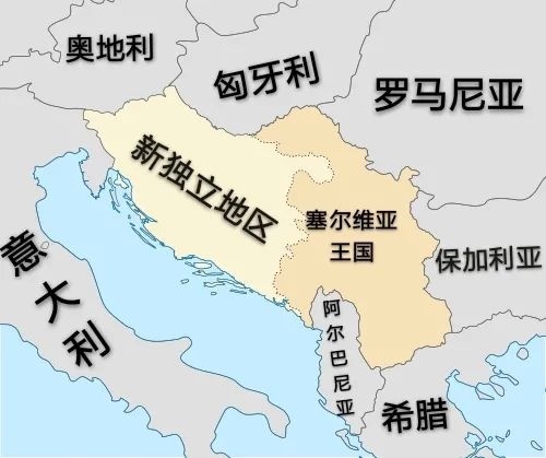 南斯拉夫解体地图图片