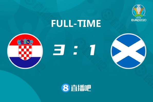 早报：英格兰1-0捷克头名出线；克罗地亚3-1苏格兰次席晋级