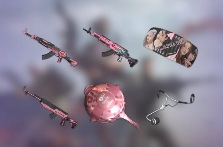 pubg与blackpink联名皮肤被曝又是一大波猛男粉