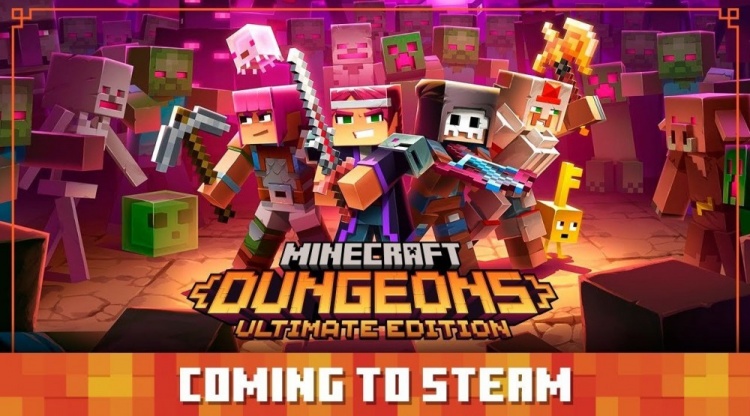 我的世界地下城steam页面上线计划将在9月推出